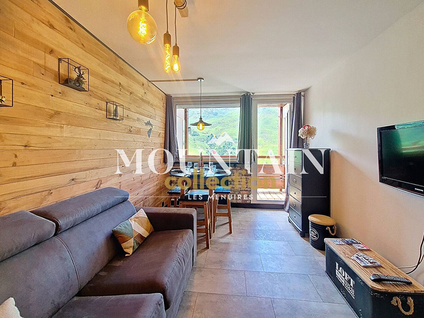 2 pièces 31.02 m² APPARTEMENT de 2 pièces de 31,02m², La Croisette, Les Menuires.
