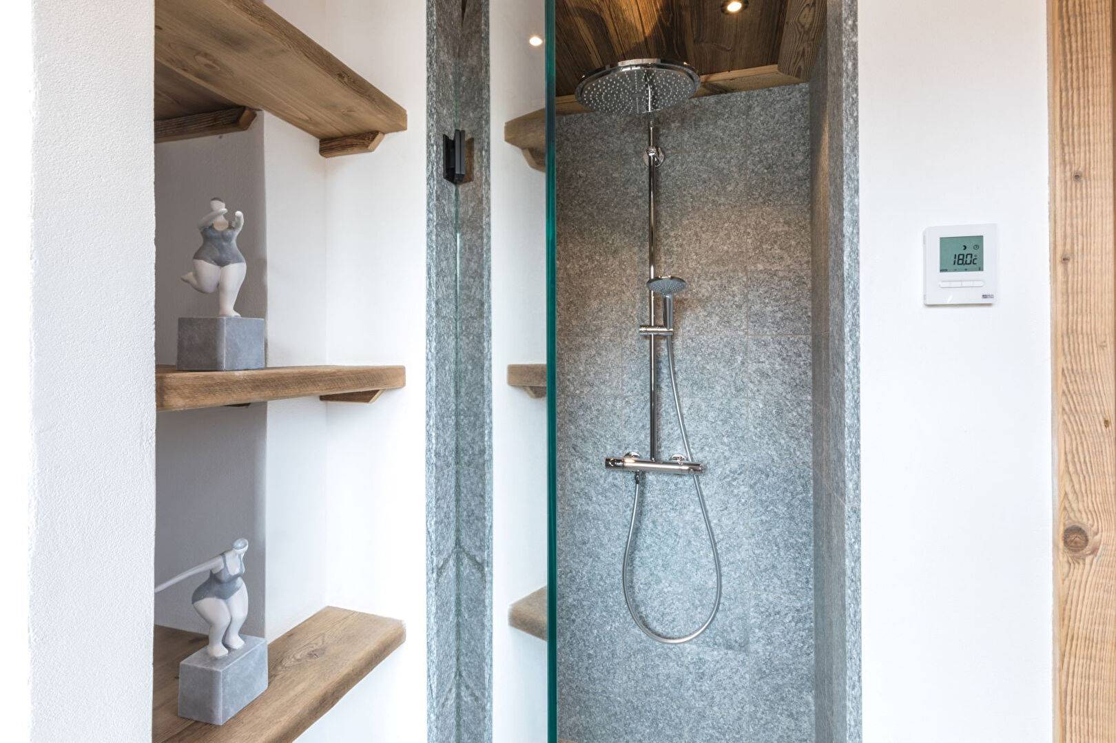 3 pièces duplex avec cheminée et grandes terrasses
