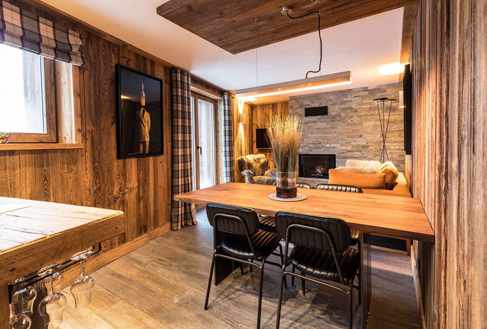 3 pièces duplex avec cheminée et grandes terrasses