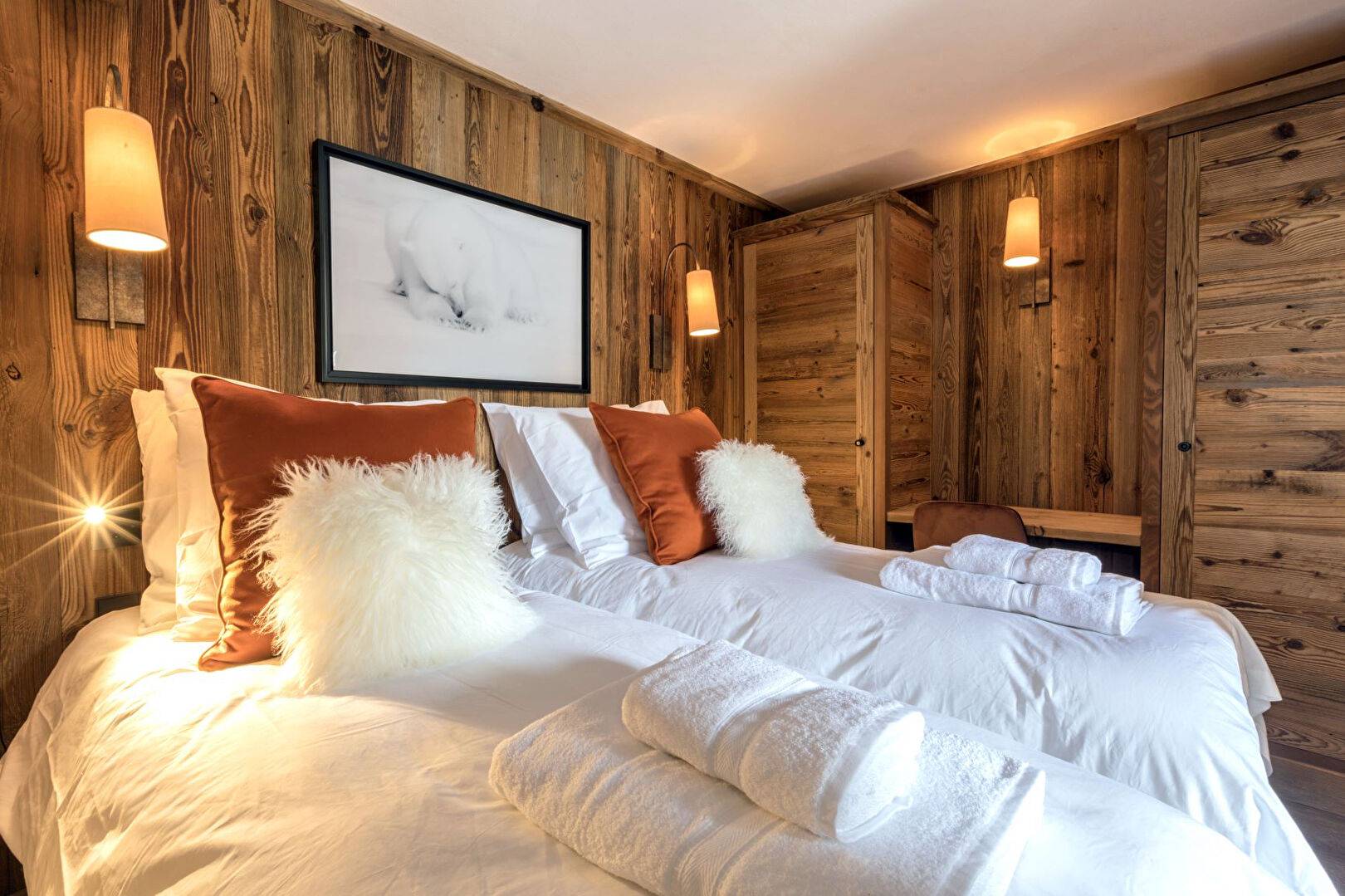 3 pièces duplex avec cheminée et grandes terrasses
