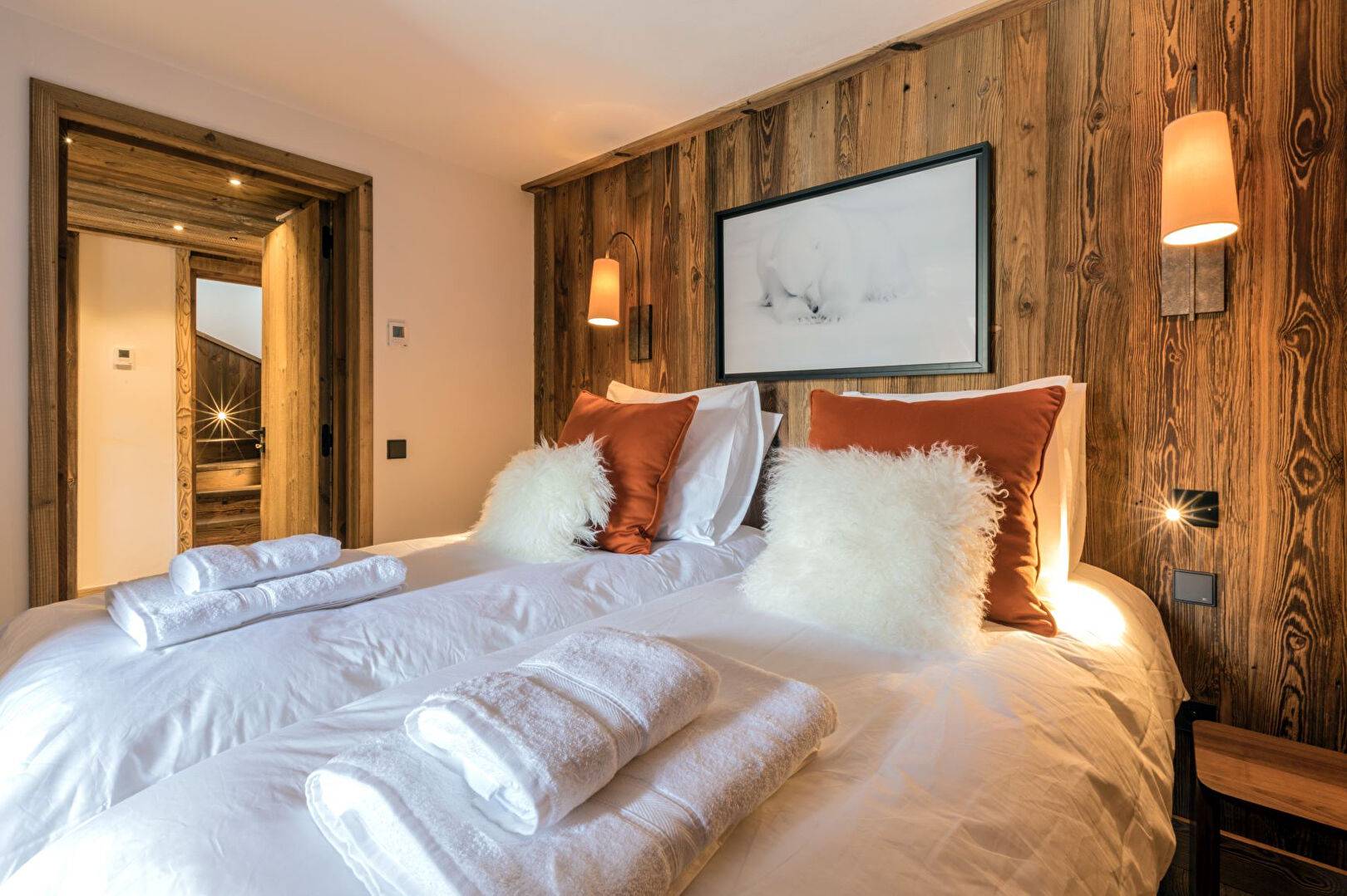 3 pièces duplex avec cheminée et grandes terrasses