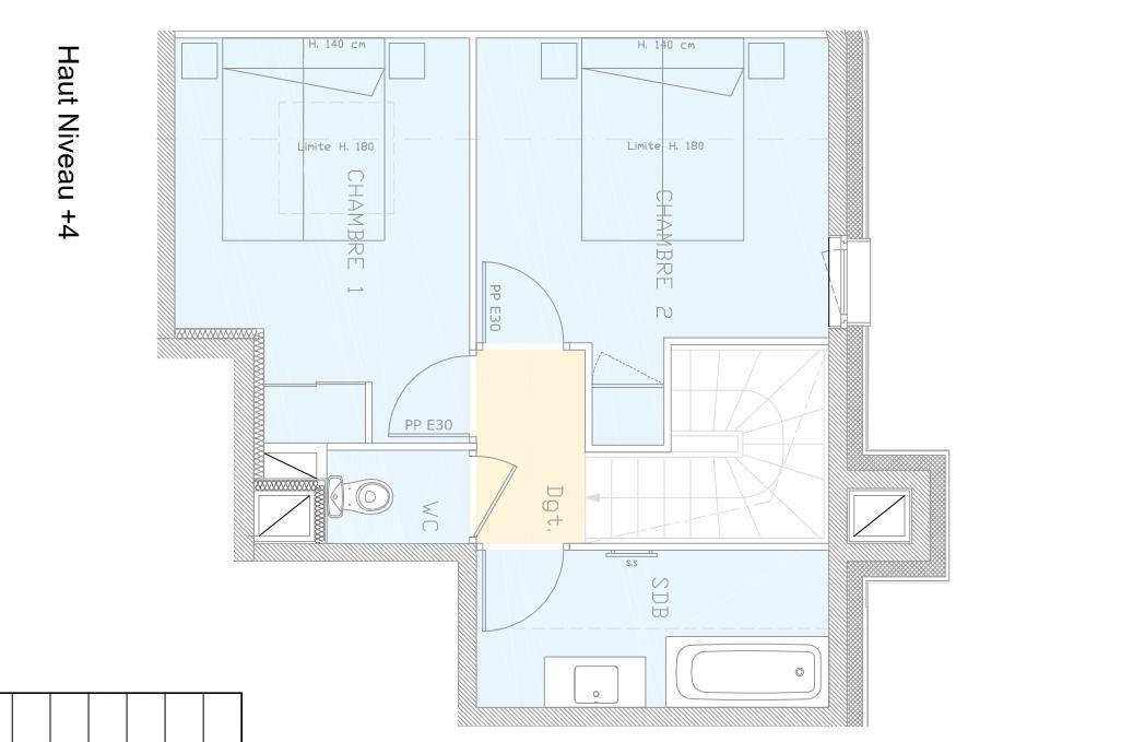 Appartement Beaufort 3 pièce(s) 49.83 m2