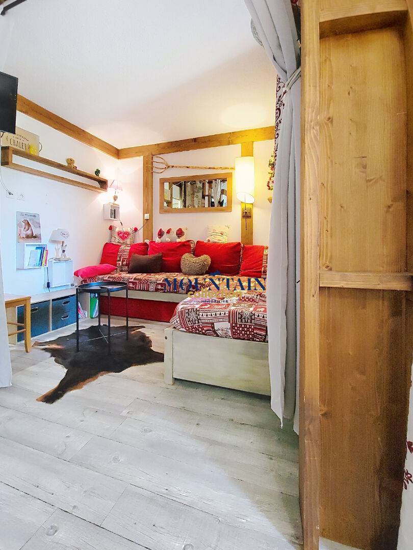 Joli studio esprit montagne 25 m2 à MONTCHAVIN