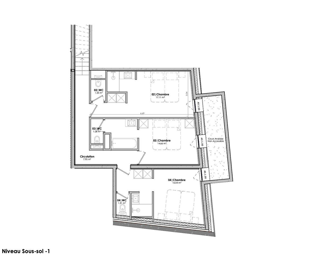 Duplex 5 pièces, neuf