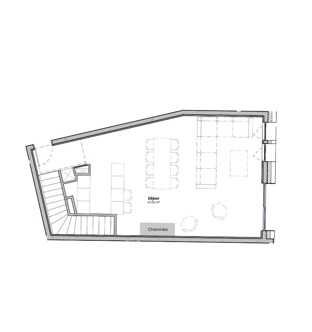 Duplex 5 pièces, neuf