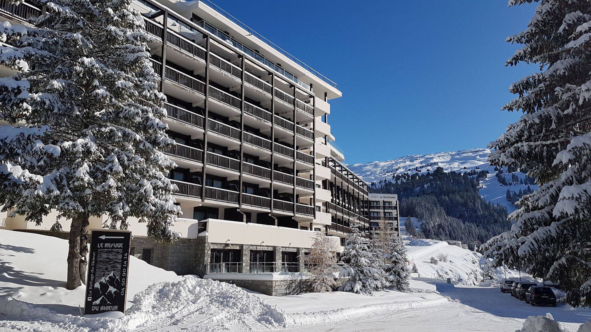 2 PIECES SUD avec PARKING COUVERT à  COTE DES PISTES - Résidence de Tourisme