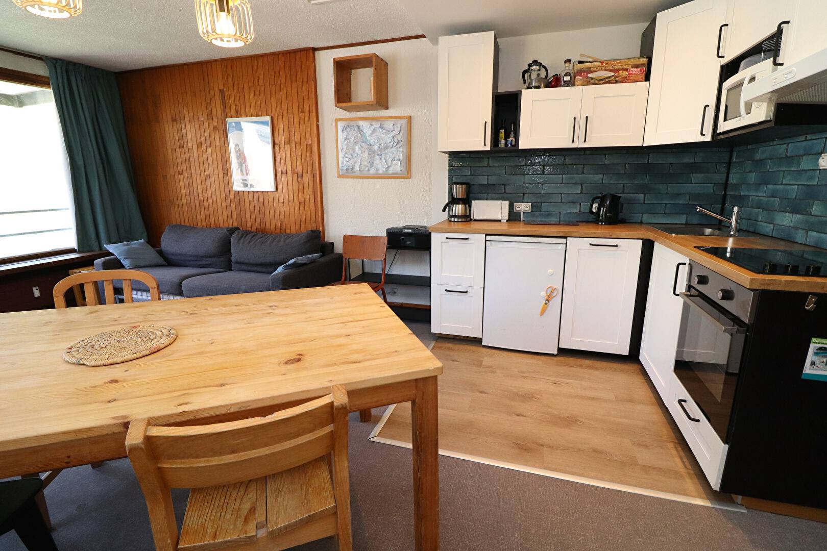 2 pièces 50.72 m²- en partie rénové - avec cave