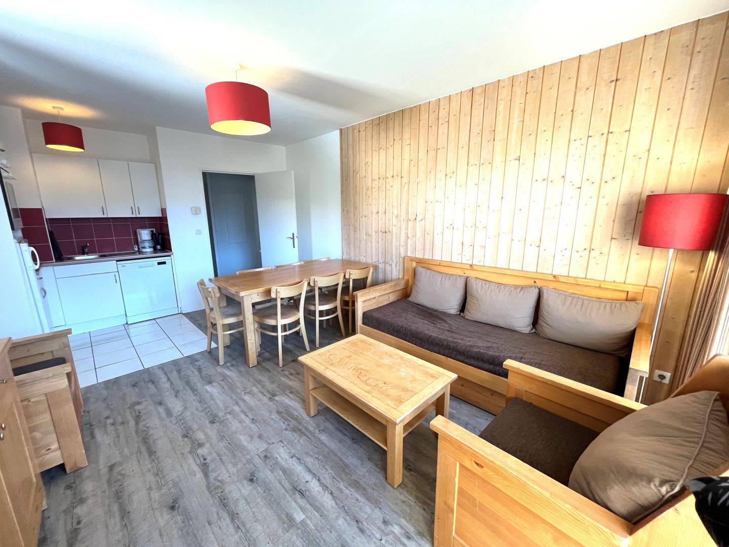 3 PIECES CABINE SUD RESIDENCE DE TOURISME LES PLEIADES avec PLACE DE PARKING COUVERTE