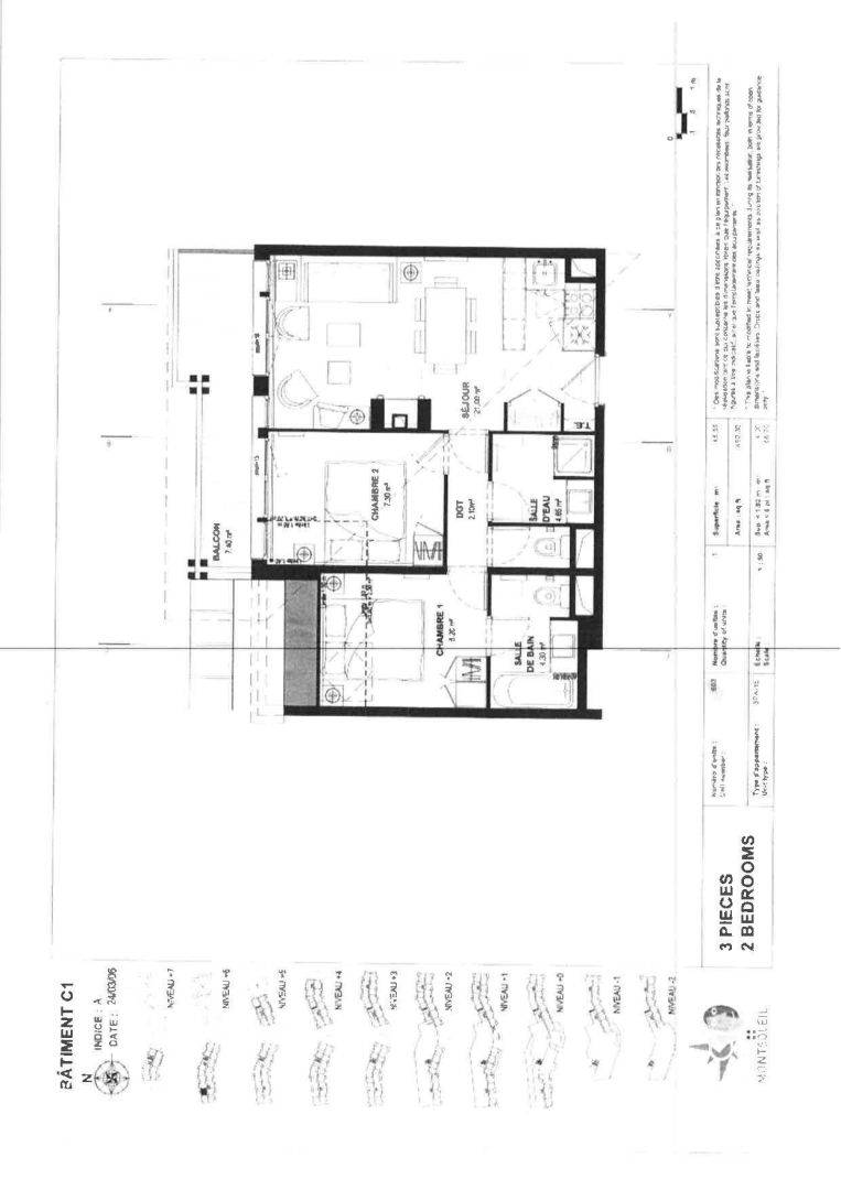 3 PIECES avec CHEMINEE COTE FORET dans RESIDENCE DE TOURISME 5* PIED DES PISTES