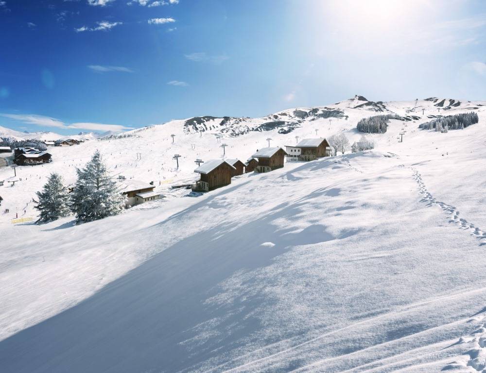 T3 en duplex programme neuf le Caprice Blanc la Toussuire