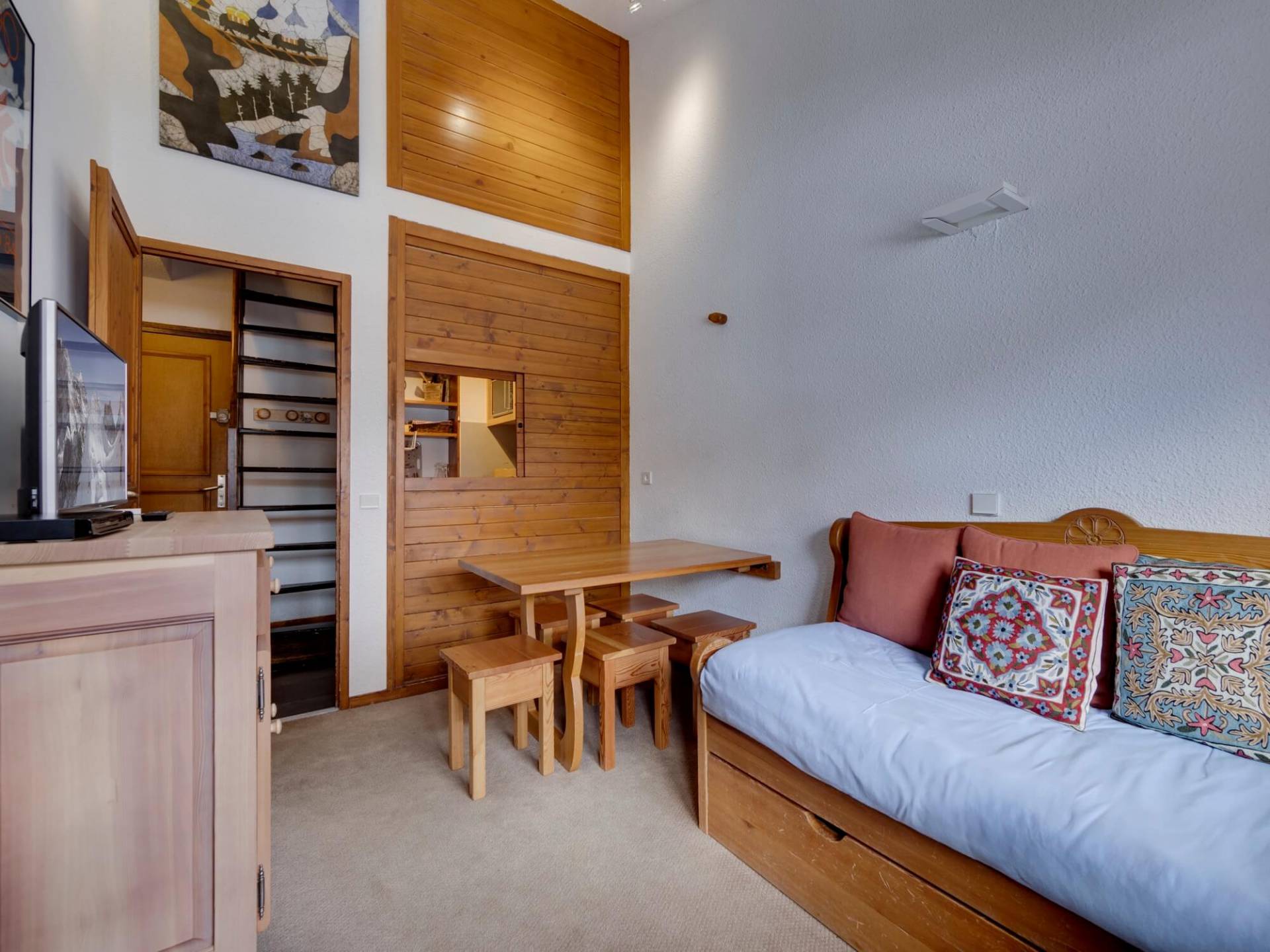appartement Val-d'Isère Duplex 2 pièces cabine, ski au pied