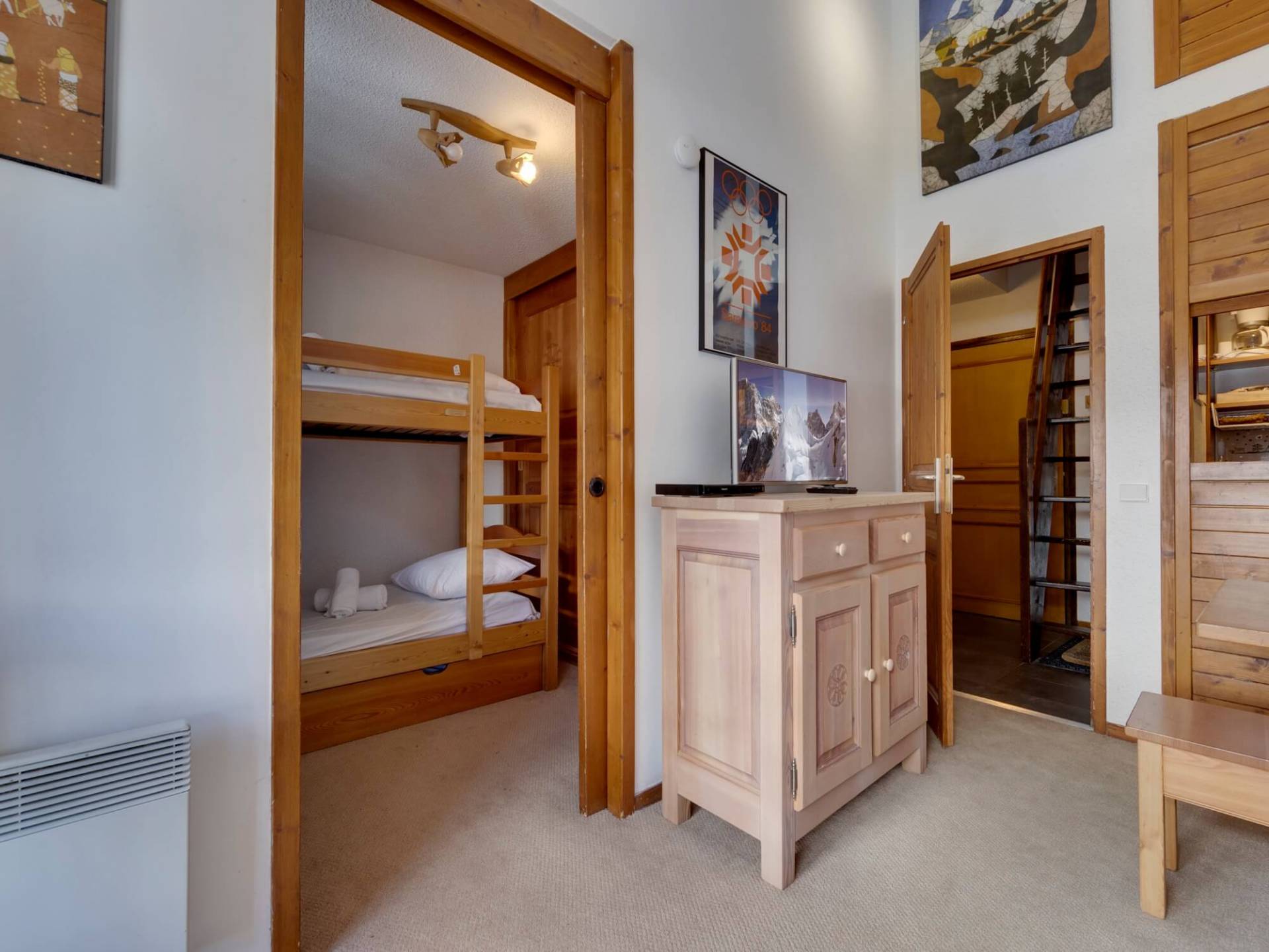 appartement Val-d'Isère Duplex 2 pièces cabine, ski au pied