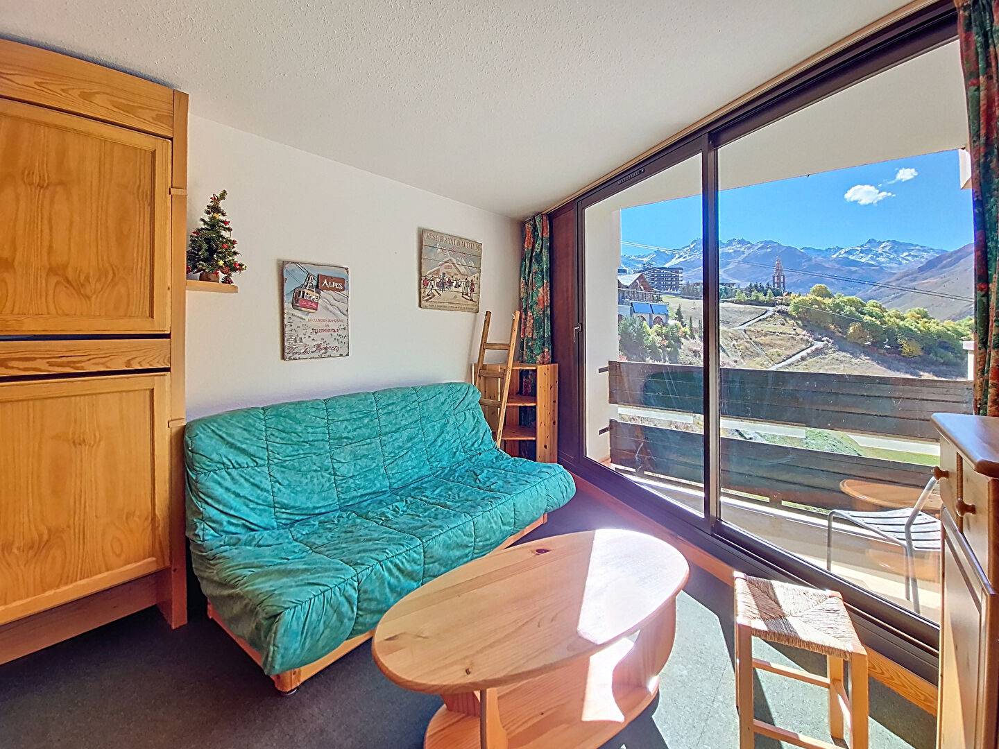 Studio 1 pièce de 19,45m², Preyerand, Les Menuires