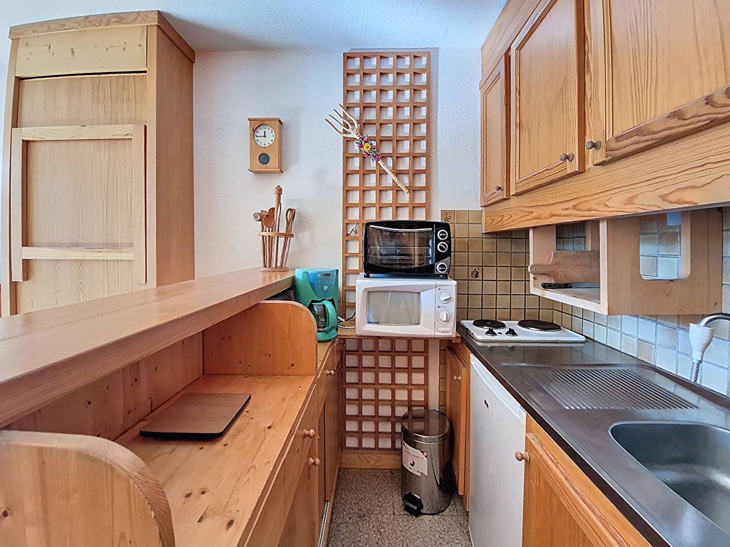 Studio 1 pièce de 19,45m², Preyerand, Les Menuires