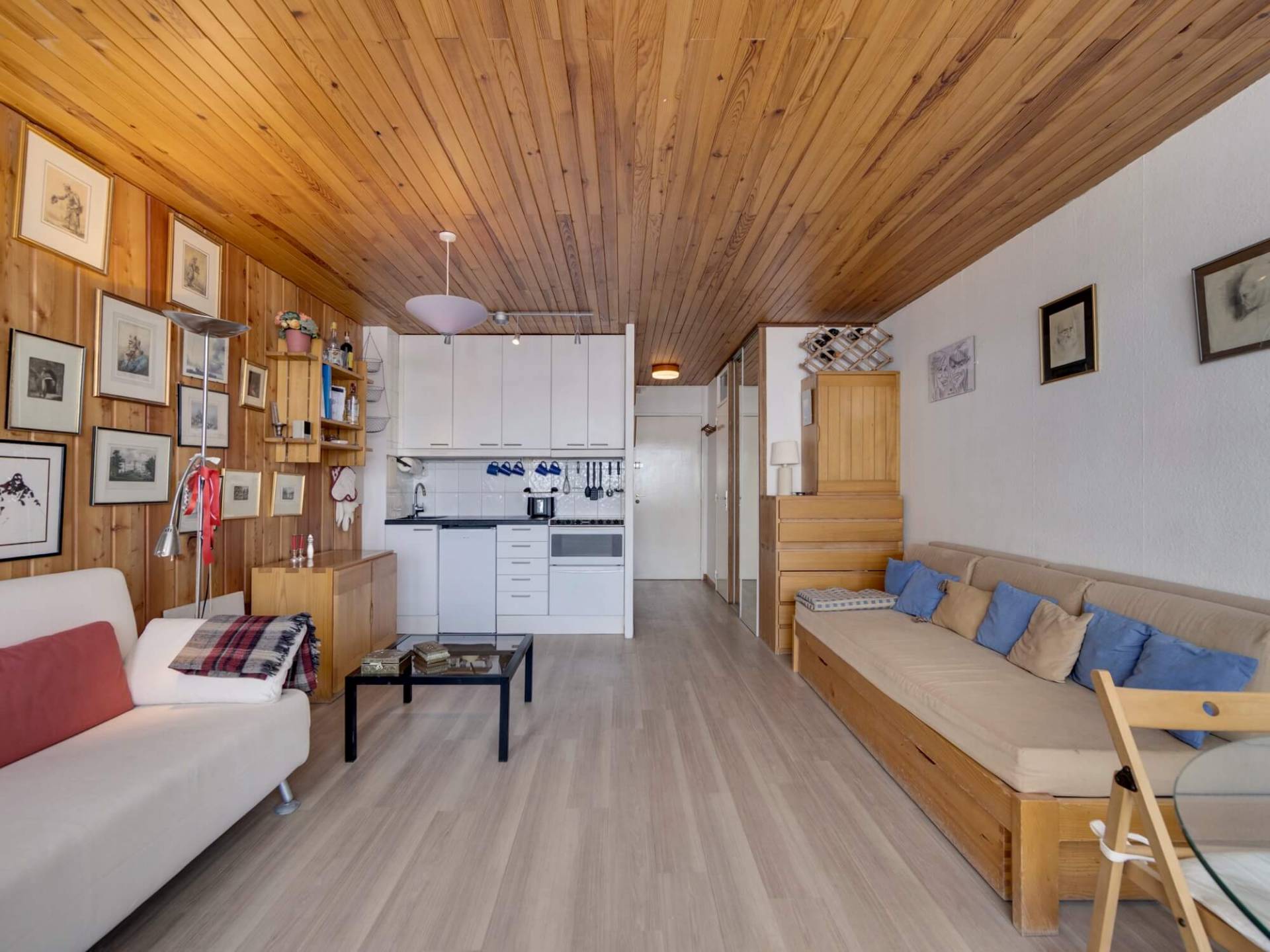 appartement Val-d'Isère Centre station, studio vue magnifique