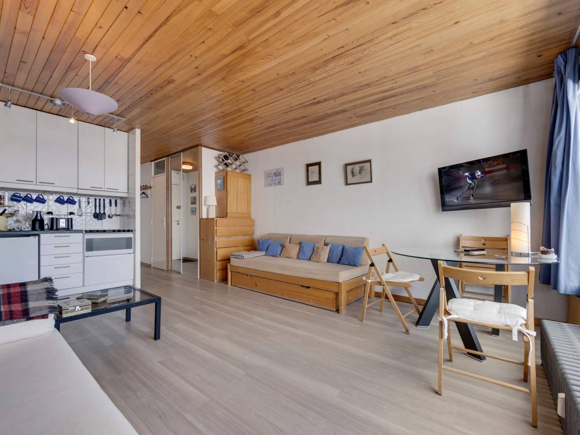 appartement Val-d'Isère Centre station, studio vue magnifique