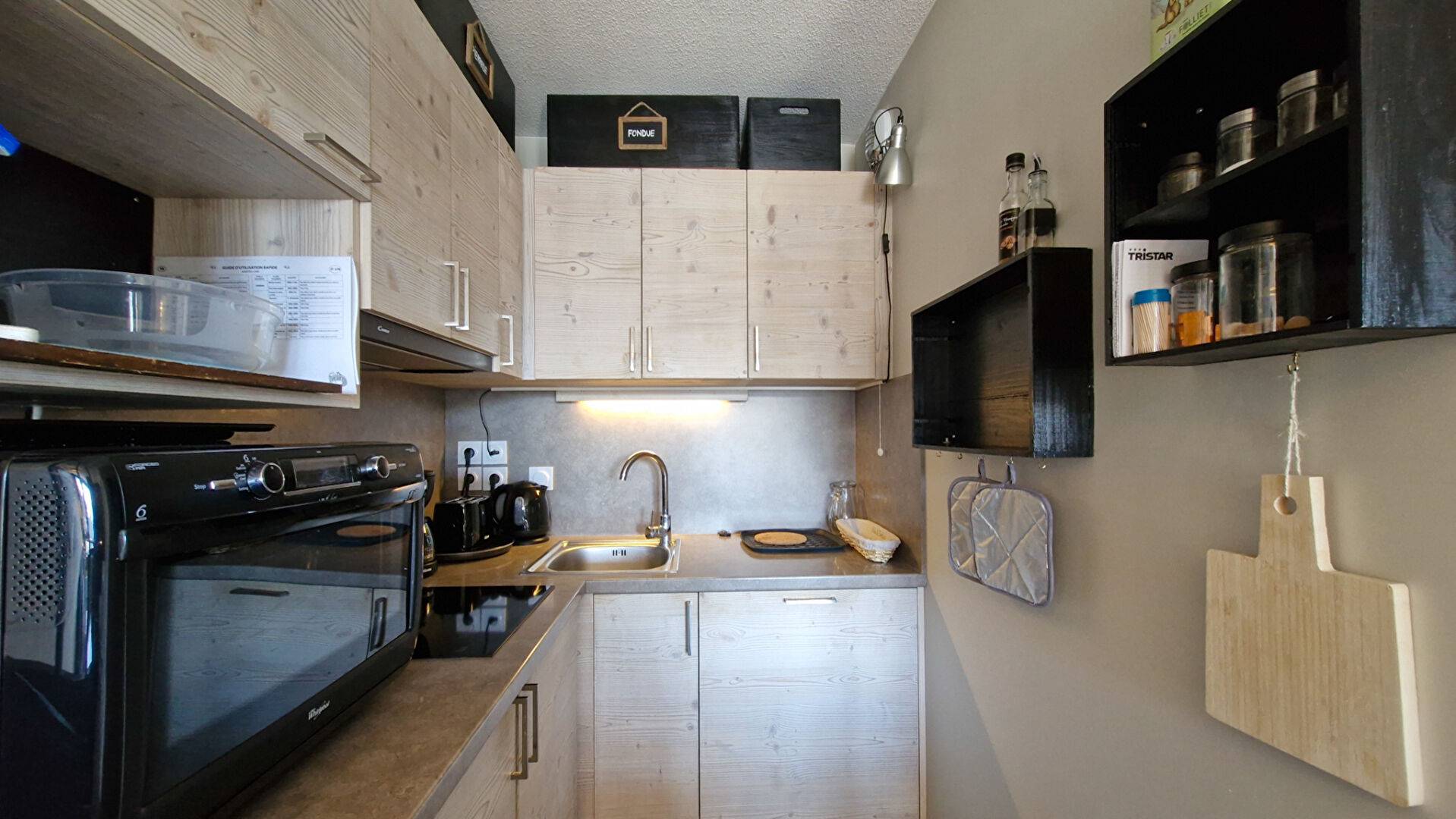 DEUX PIECES de standing au PIED DES PISTES