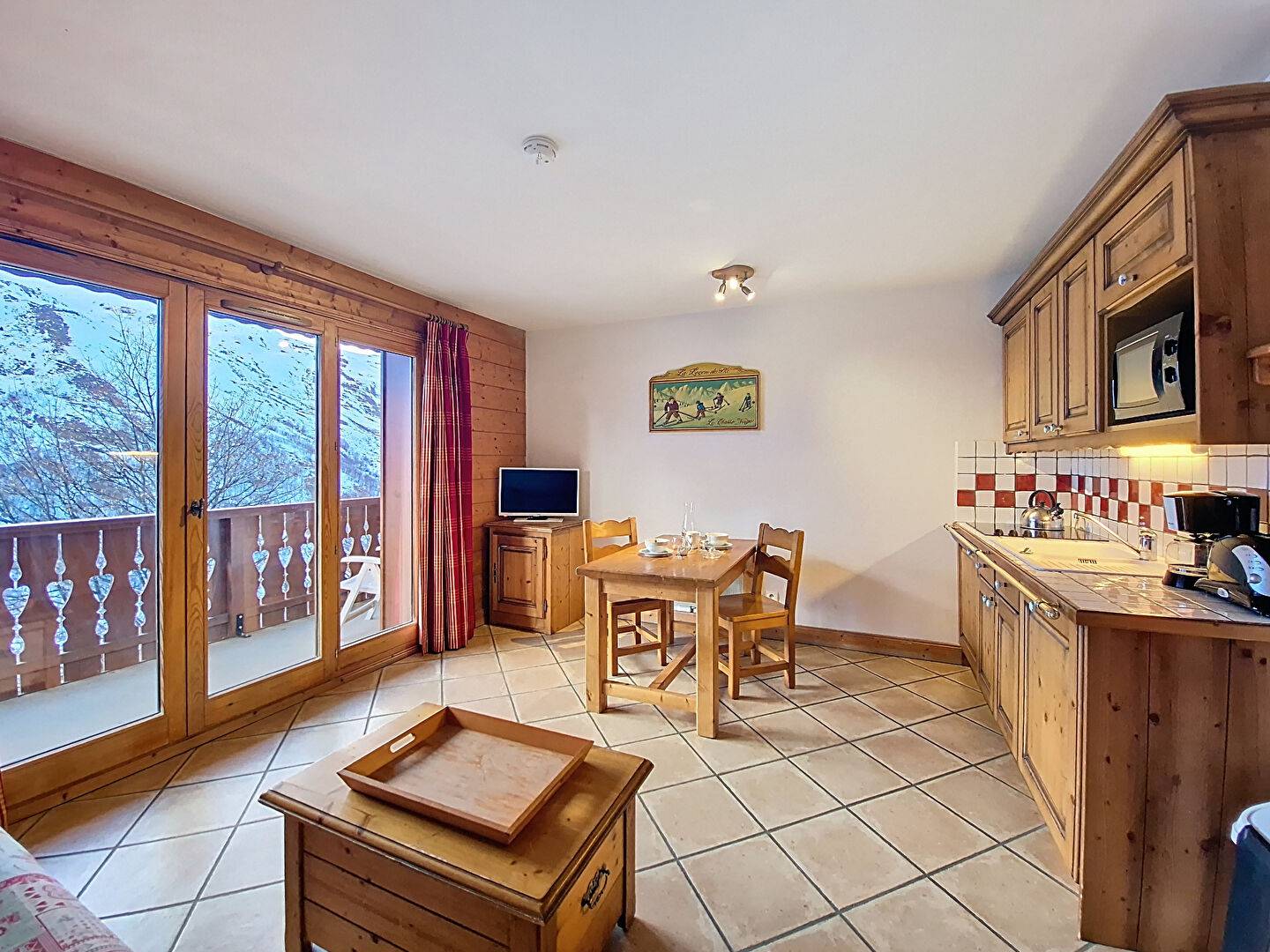 Studio - 1 pièce de 22,70 m² - Les Menuires, Les Belleville