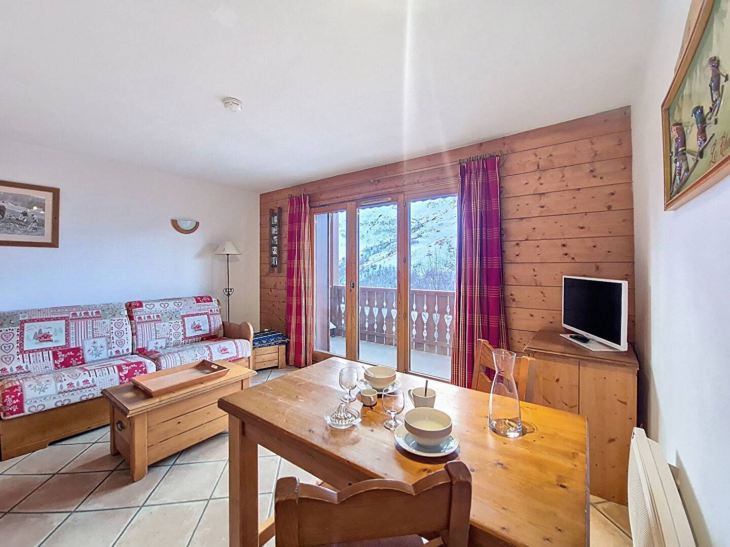 Studio - 1 pièce de 22,70 m² - Les Menuires, Les Belleville