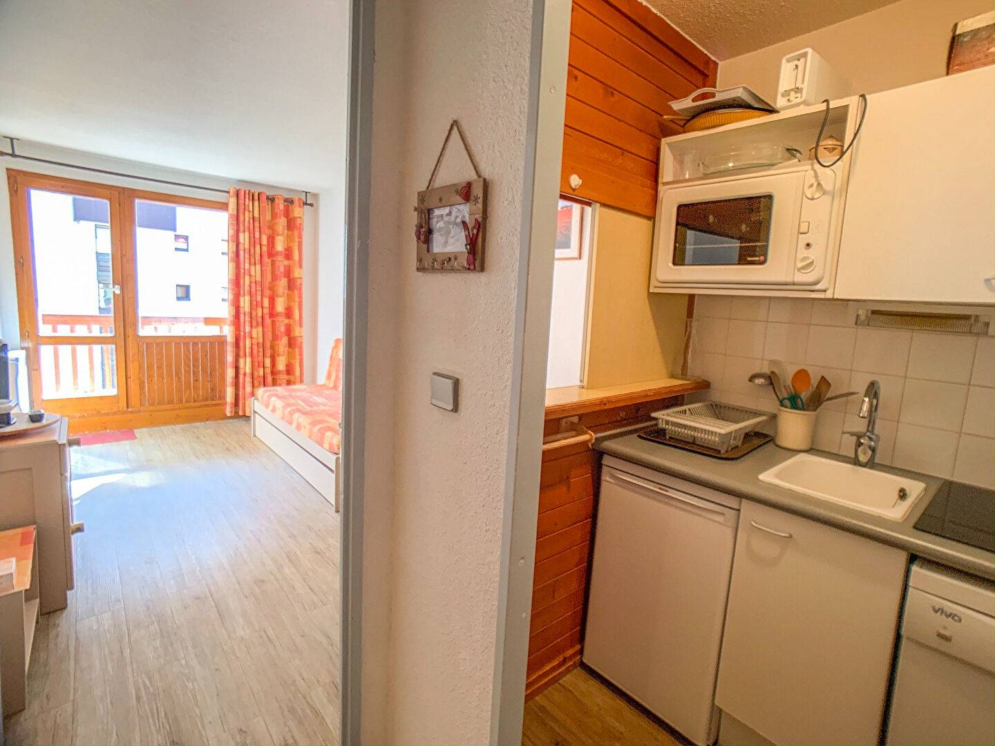 Appartement Tignes 2 pièce(s) 26 m² environ avec parking