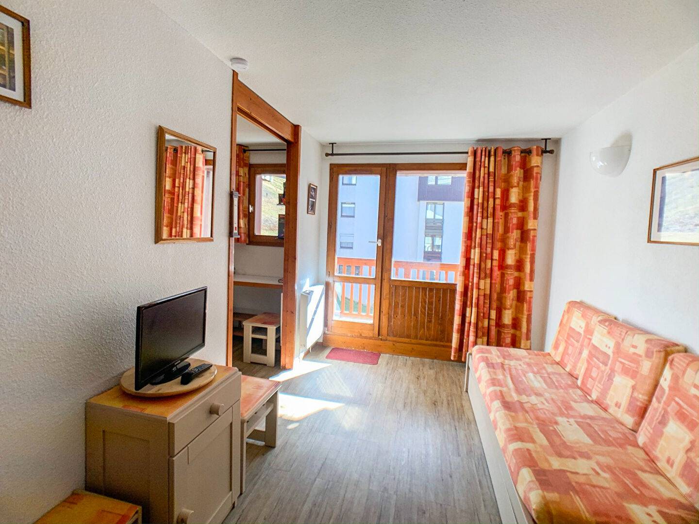 Appartement Tignes 2 pièce(s) 26 m² environ avec parking