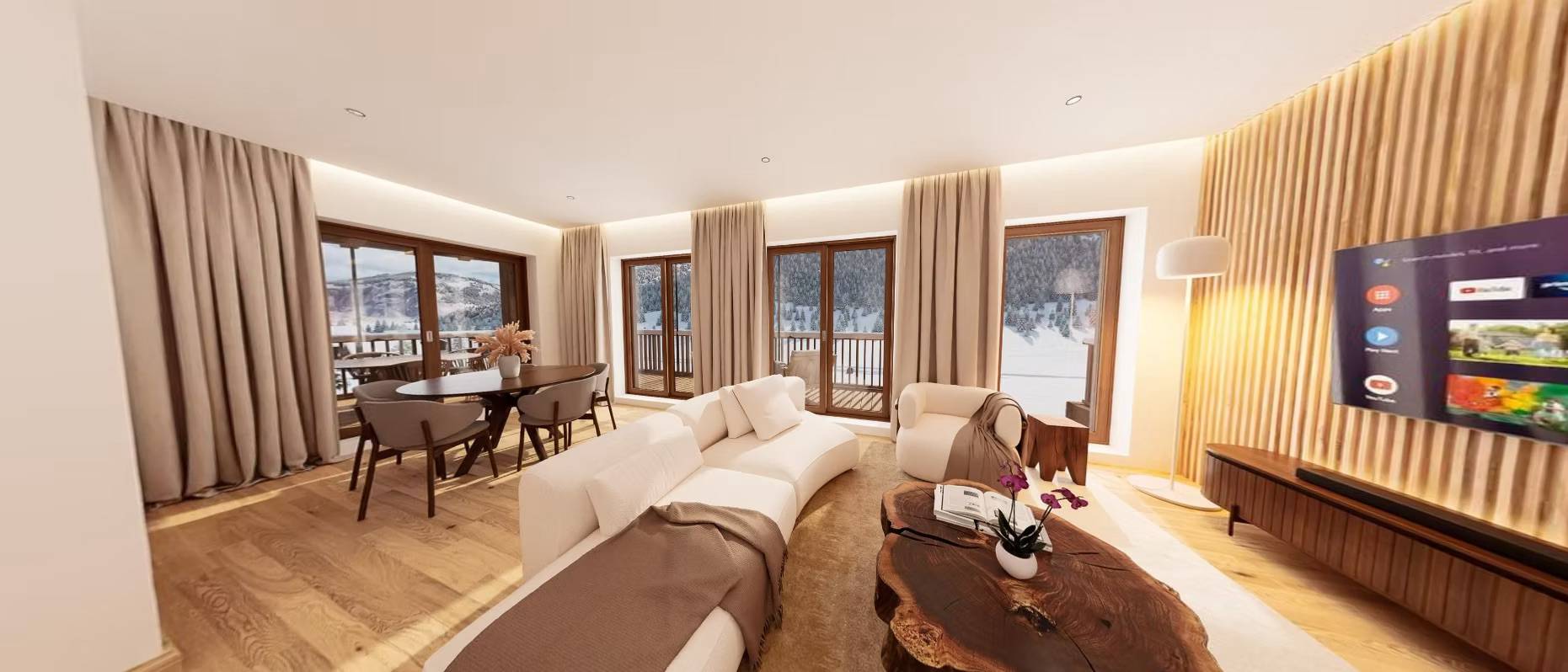 Programme Neuf: Appartement d'exception 4 pièces 91.91 m2 LONGEFOY