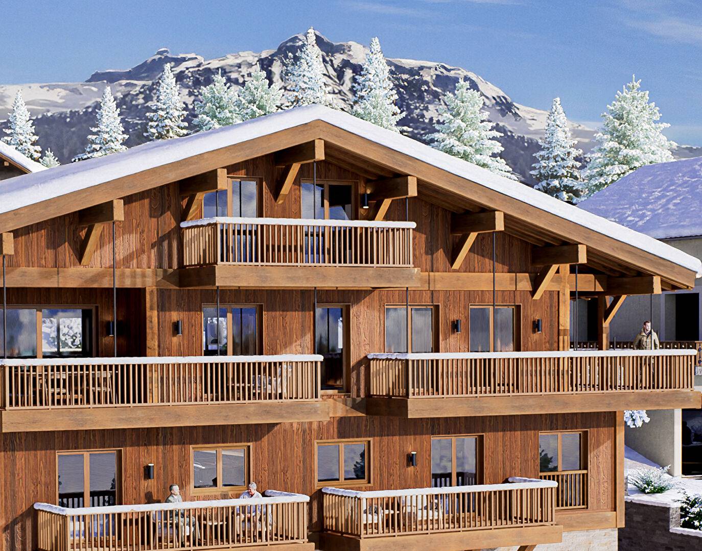 Programme neuf :Appartement Haut de gamme 4 pièce(s) à LONGEFOY