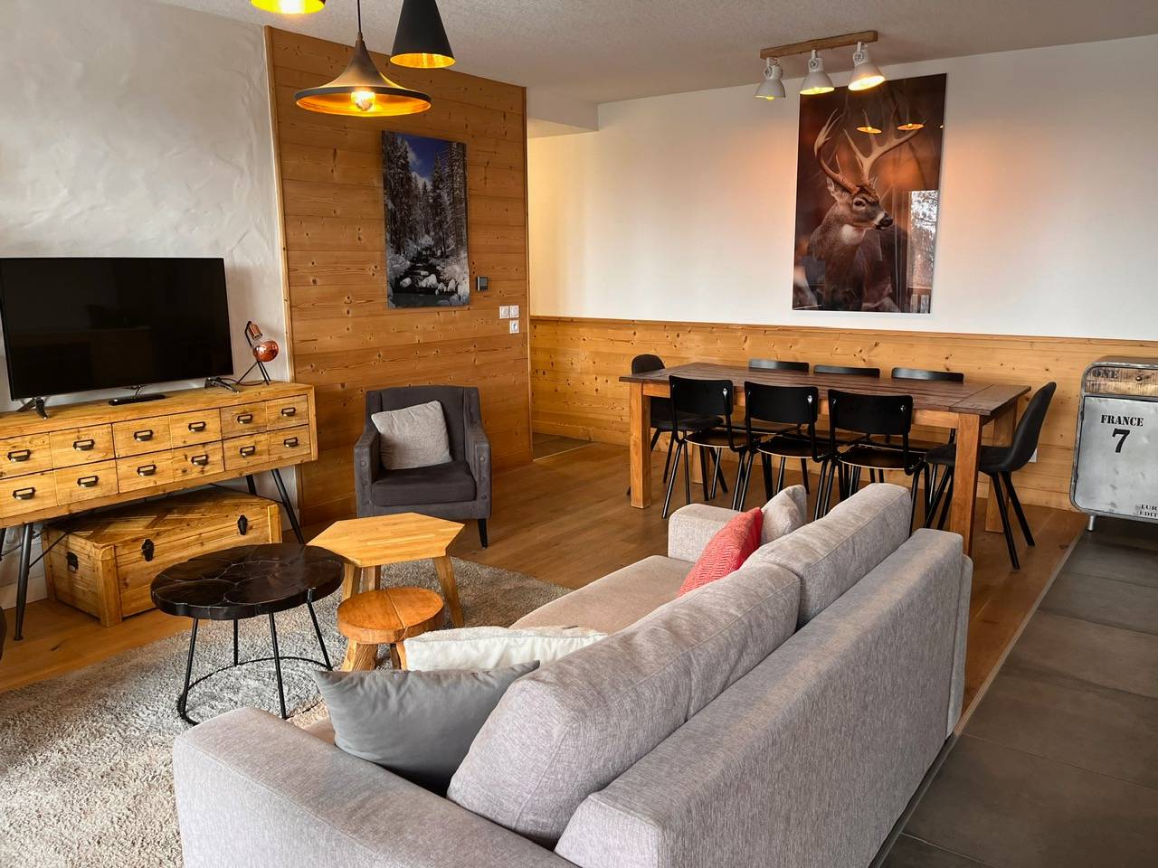 Magnifique appartement de 4 pièces dans une résidence récente  avec vue dégagée