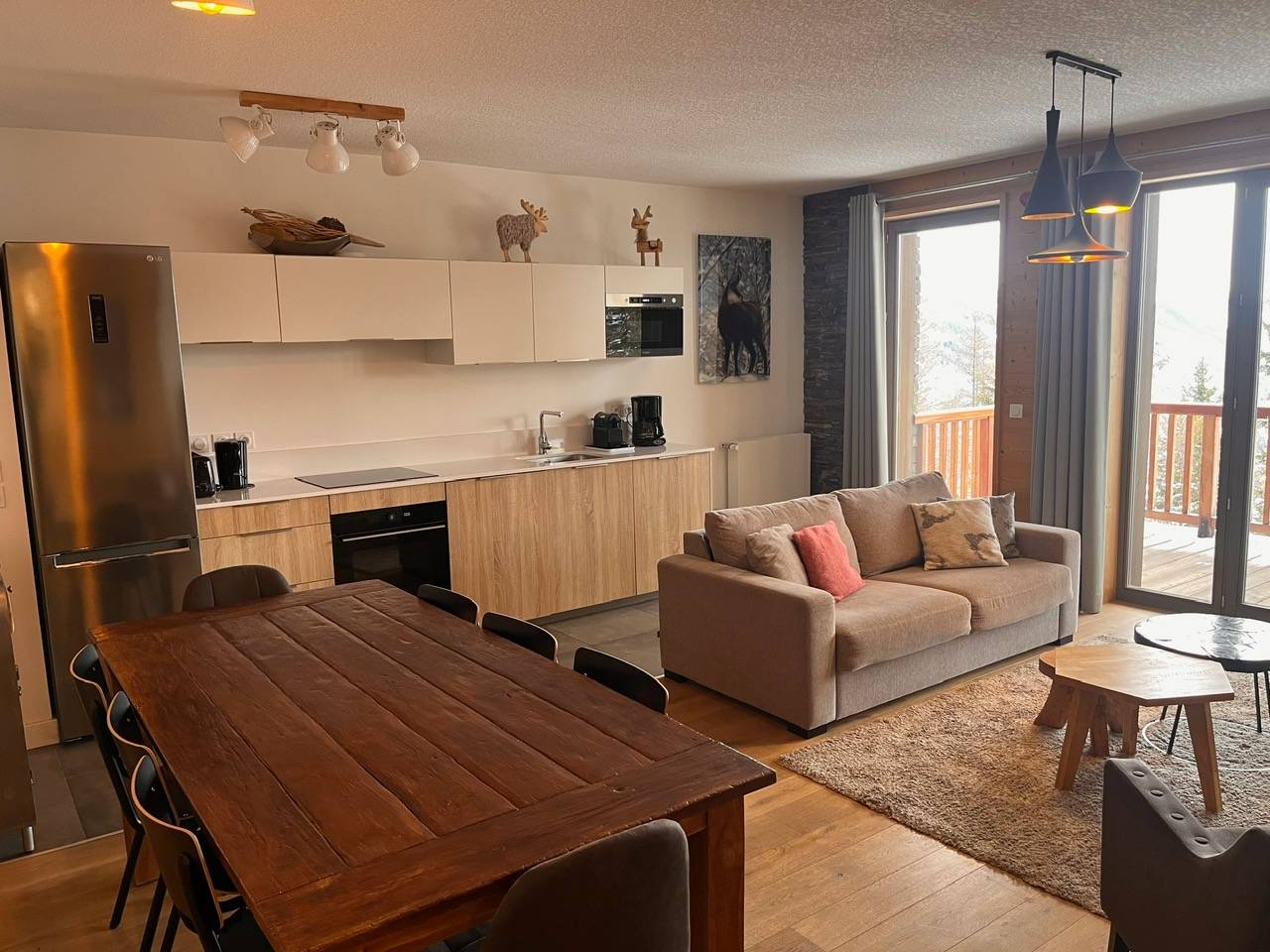 Magnifique appartement de 4 pièces dans une résidence récente  avec vue dégagée