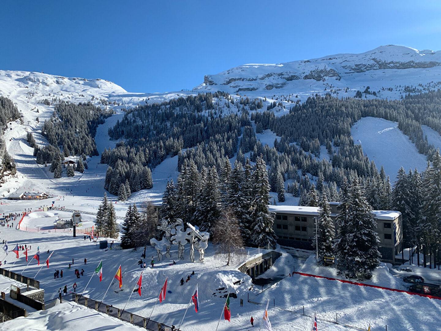 GRAND STUDIO Coin Montagne au PIED DES PISTES
