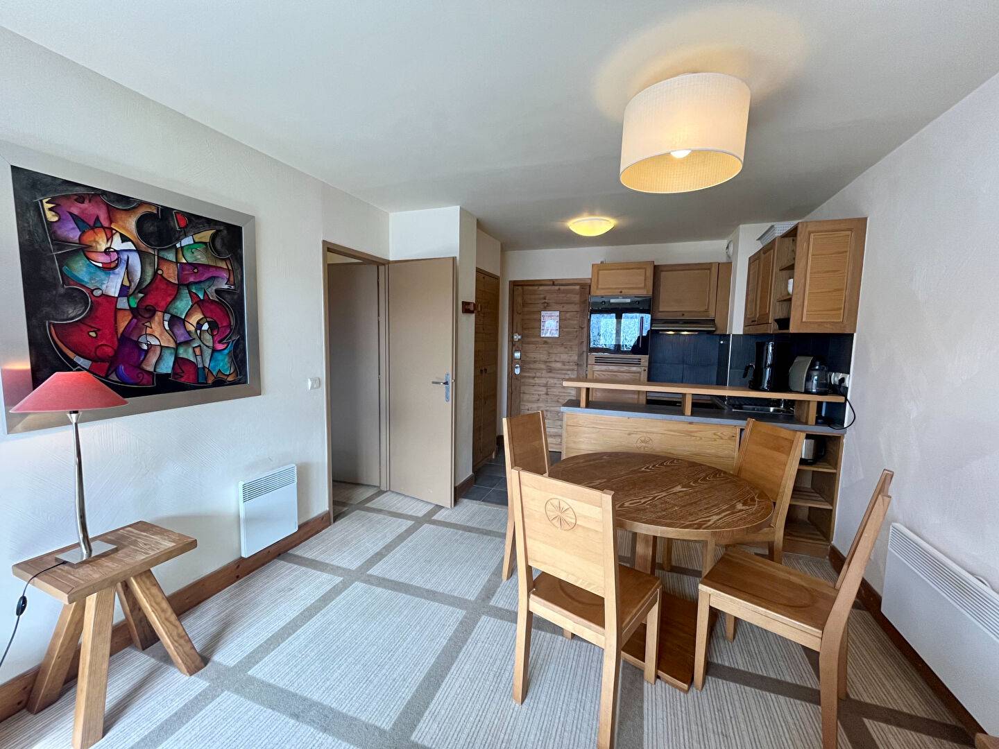 2 PIECES SUD au PIED DES PISTES