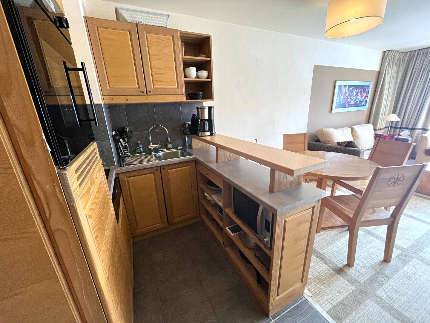 2 PIECES SUD au PIED DES PISTES