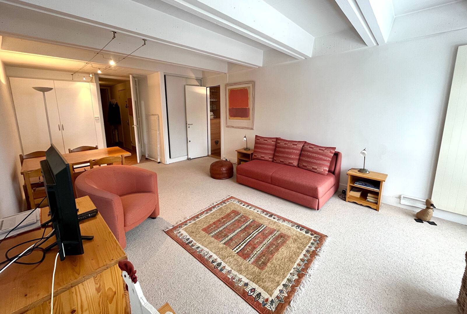 RARE : 5 PIECES SUD au PIED DES PISTES