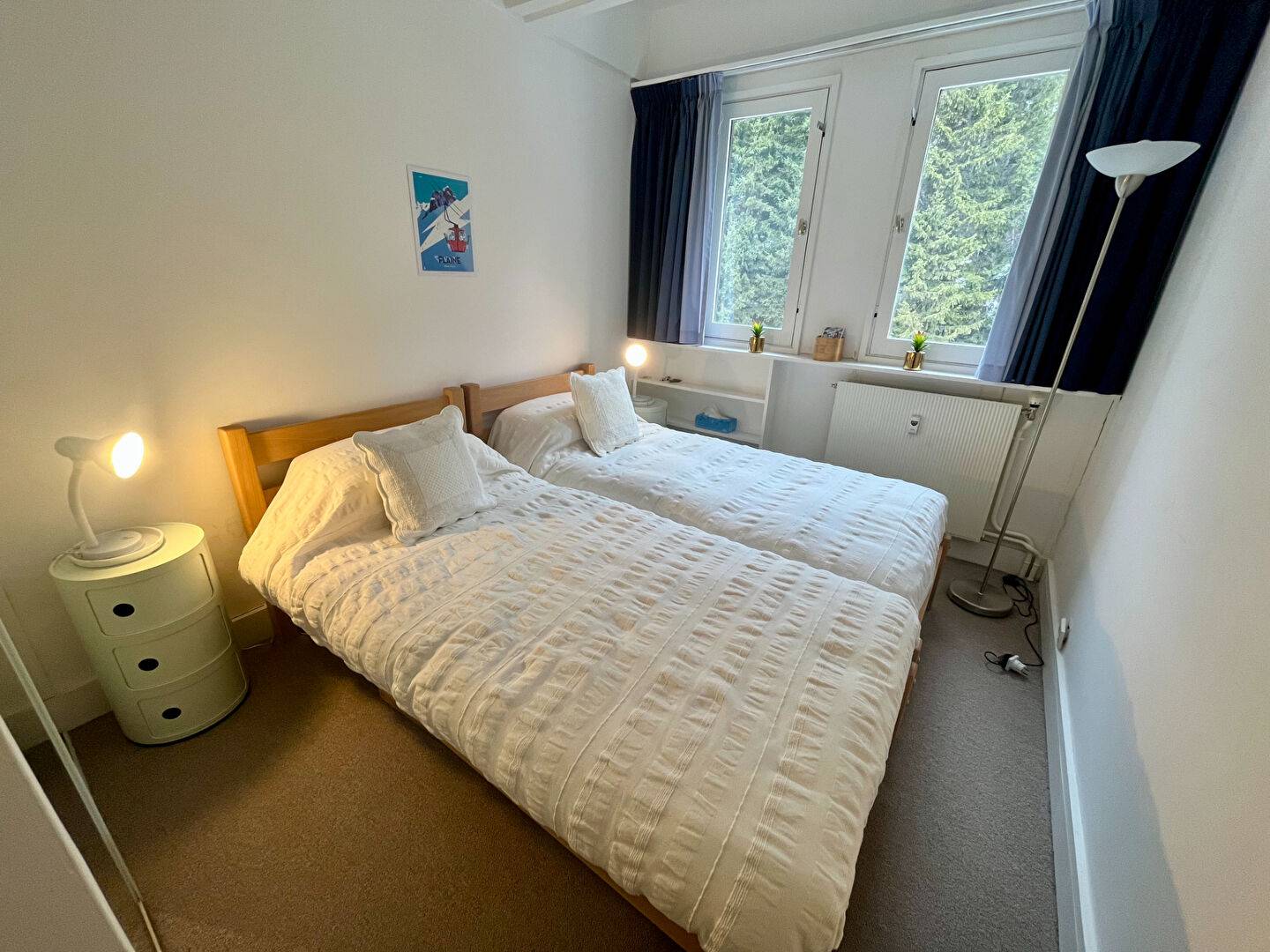 RARE : 5 PIECES SUD au PIED DES PISTES