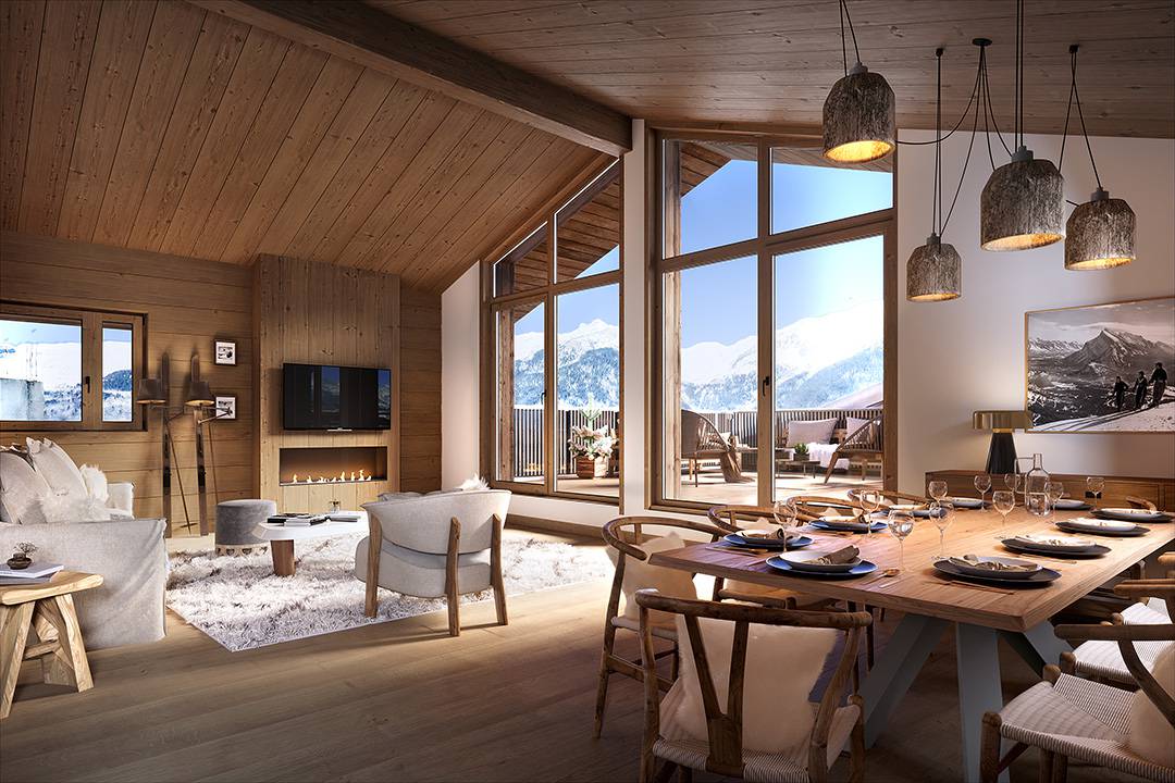 Appartement  d'exception PLAGNE MONTALBERT 5 pièces 88..8 m2