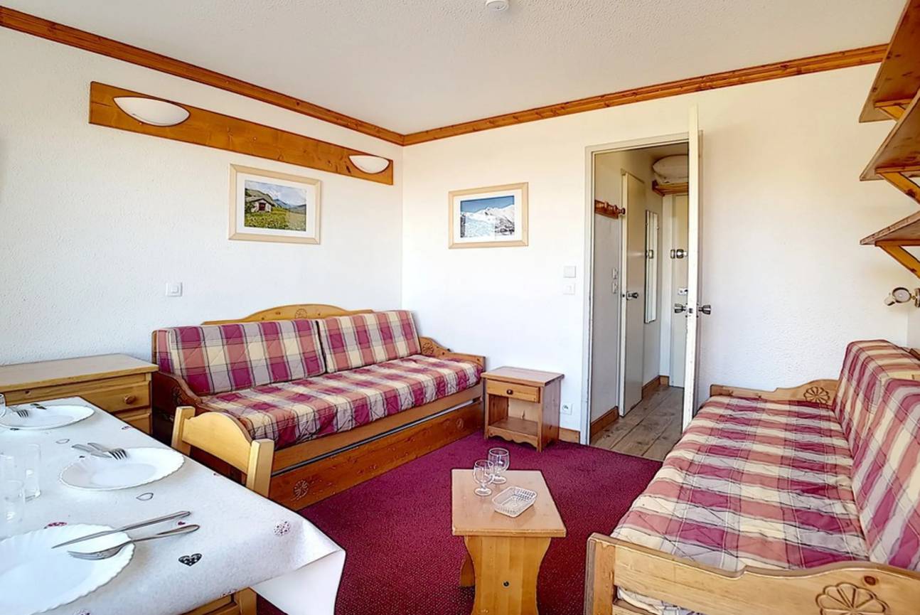 Studio de 16,70m² - 1 pièce - Croisette, Les Menuires