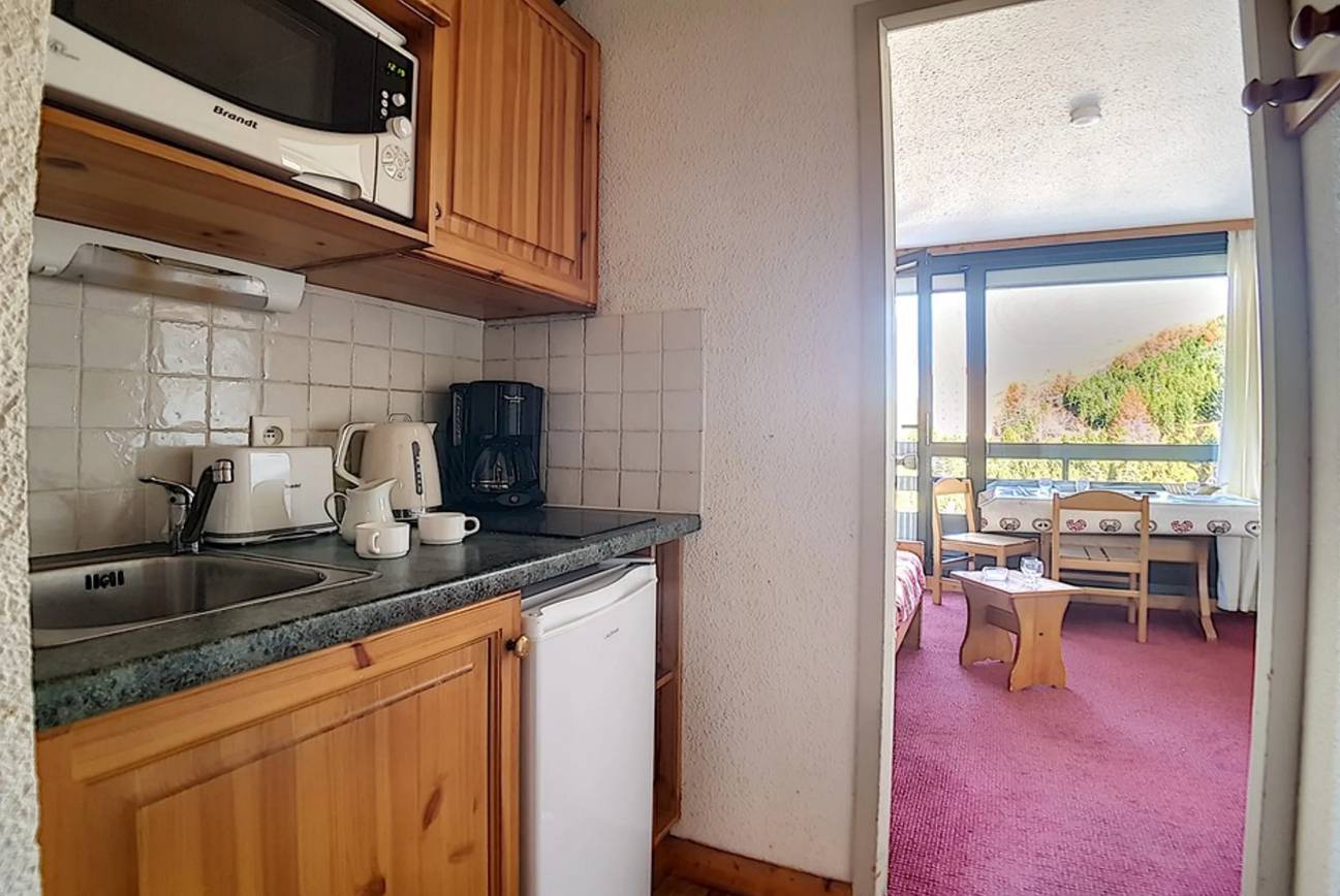 Studio de 16,70m² - 1 pièce - Croisette, Les Menuires