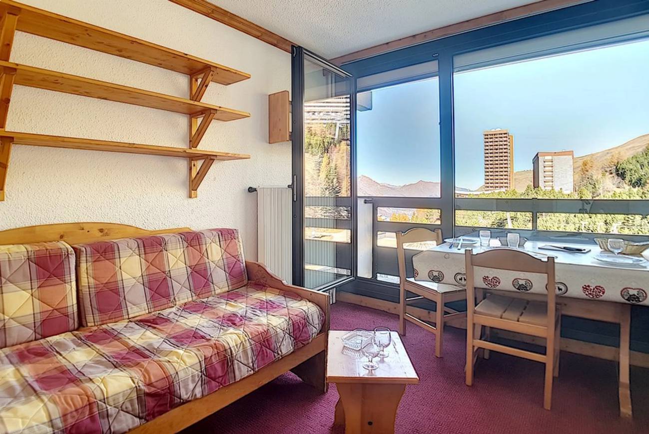 Studio de 16,70m² - 1 pièce - Croisette, Les Menuires