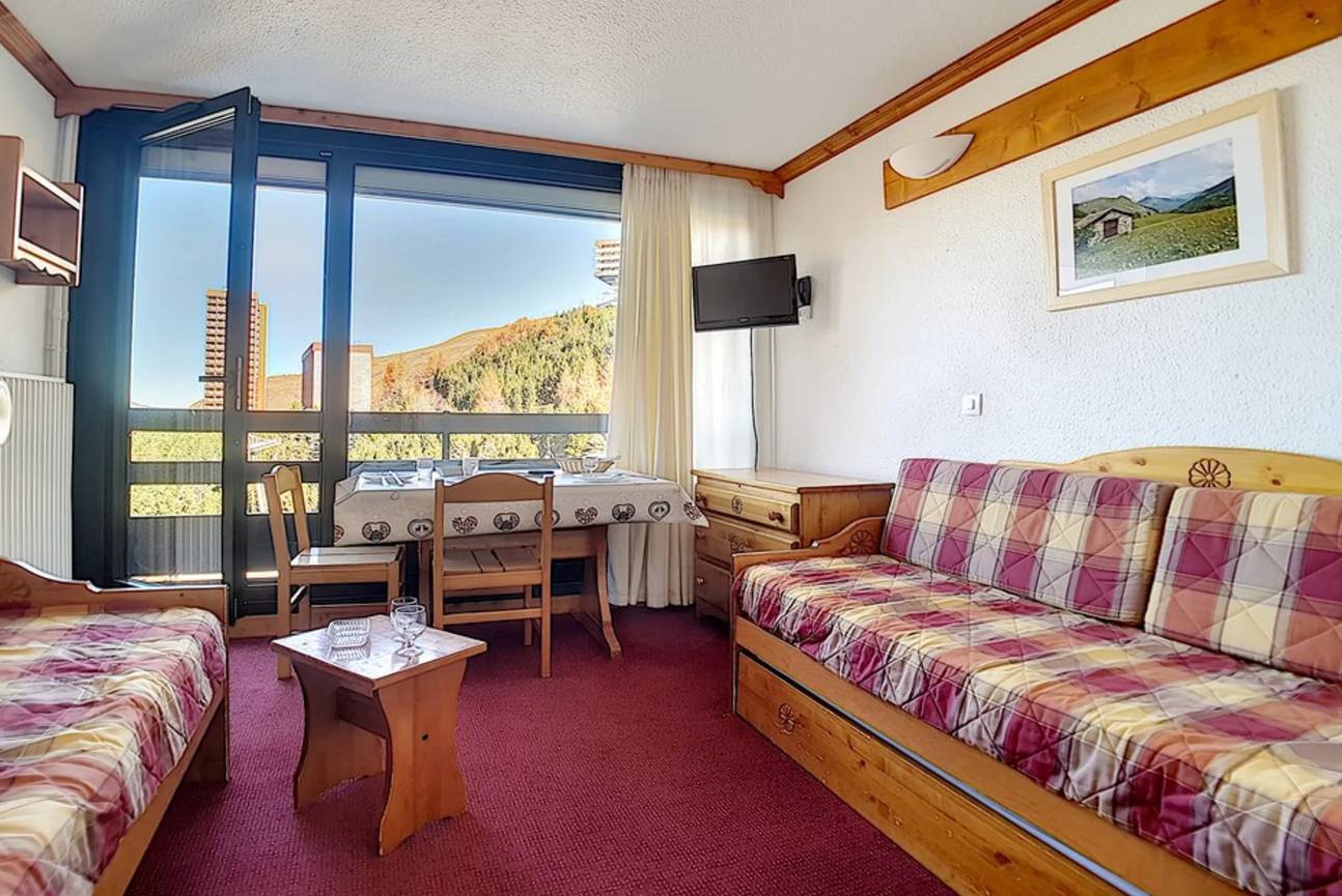 Studio de 16,70m² - 1 pièce - Croisette, Les Menuires