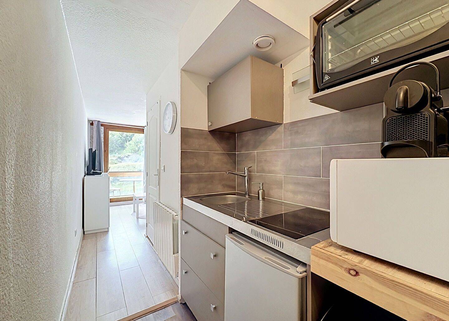 Studio Cabine  Résidence Soyouz Vanguard  vue pistes