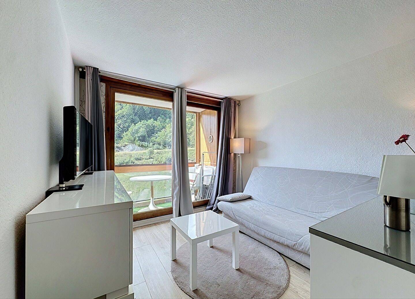 Studio Cabine  Résidence Soyouz Vanguard  vue pistes