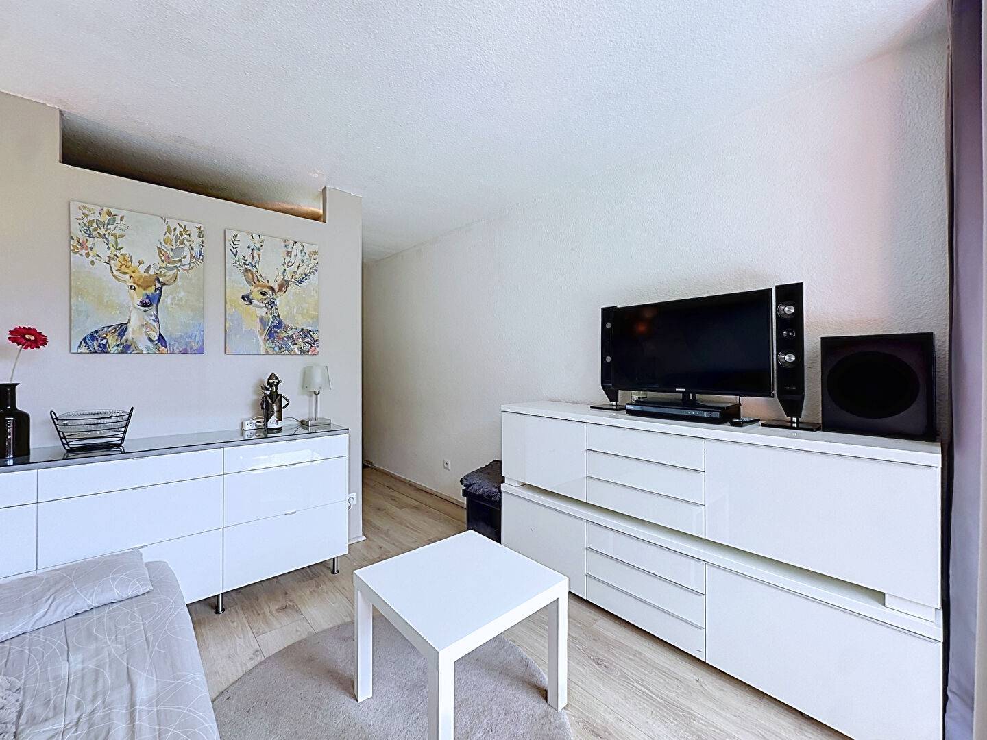 Studio Cabine  Résidence Soyouz Vanguard  vue pistes