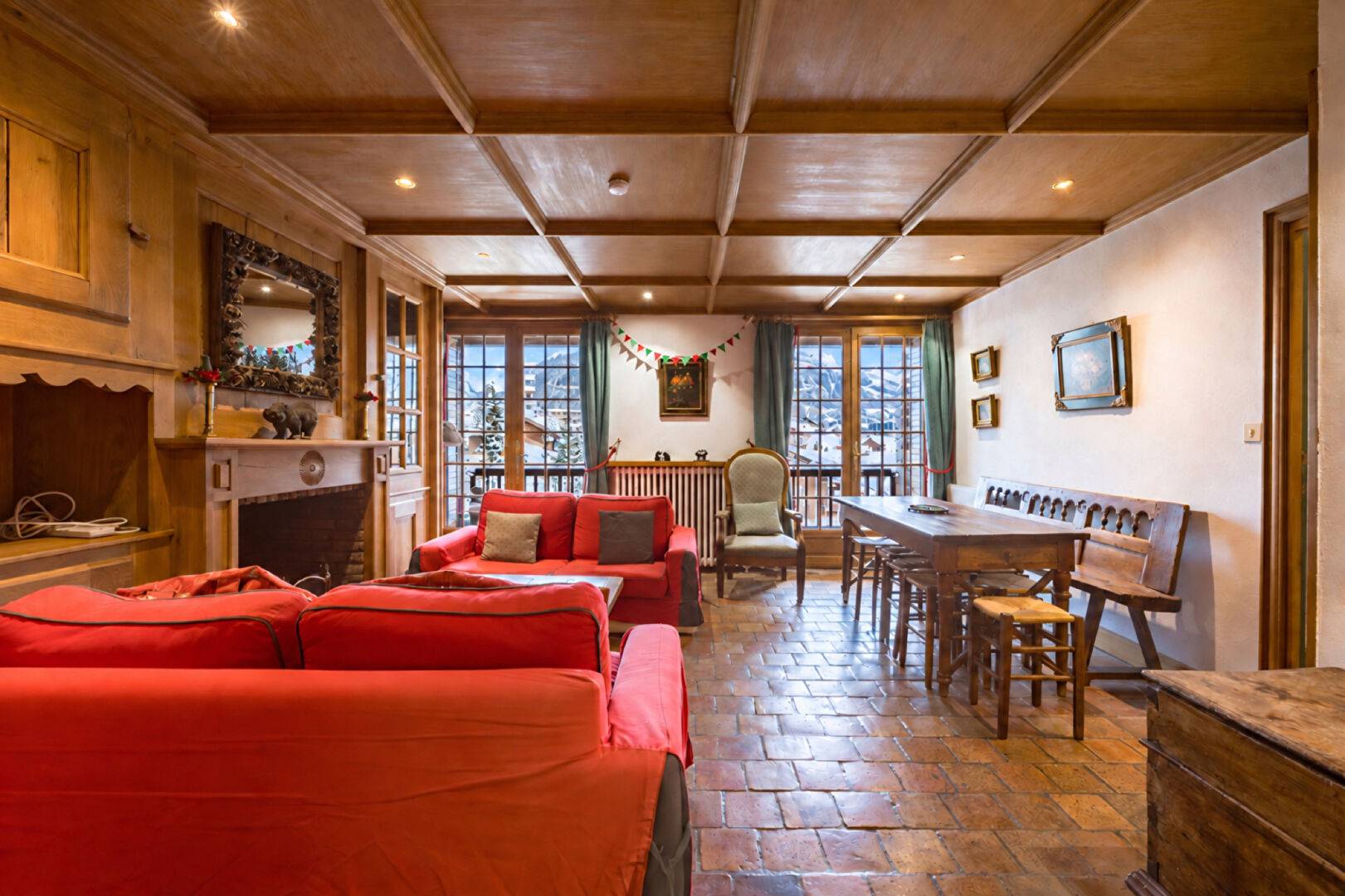 4 pièces duplex avec cheminée