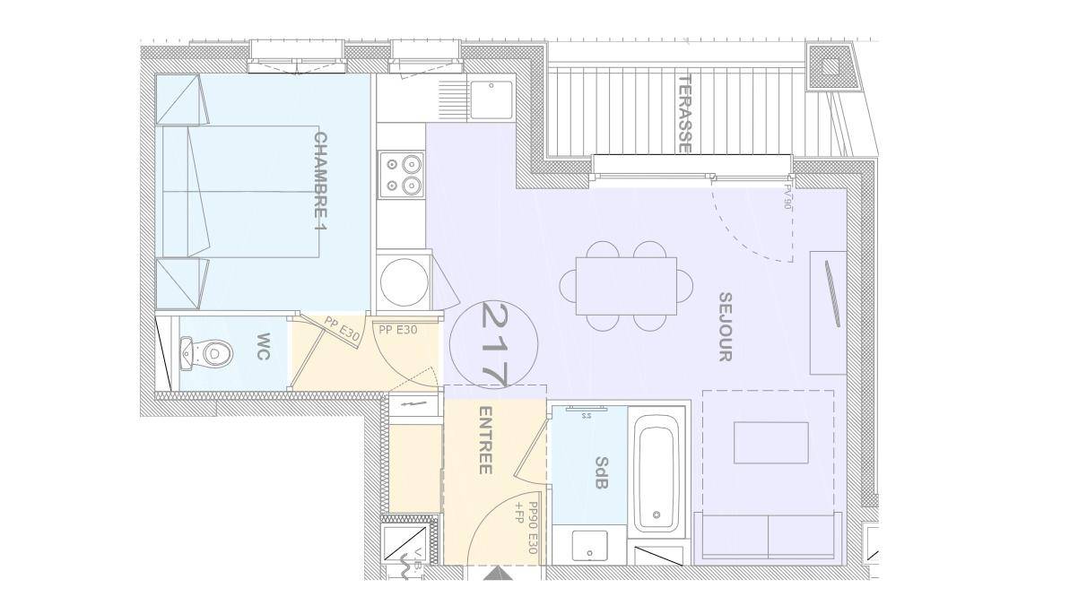 Appartement de luxe Arêches Beaufort - résidence la Clé des Cimes