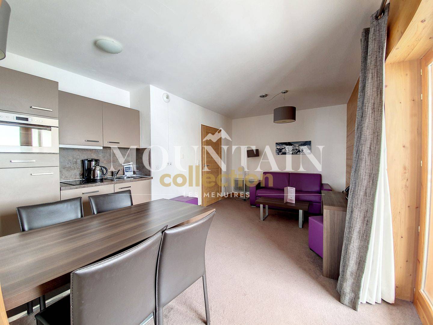 APPARTEMENT 2 PIECES + COIN MONTAGNE 43,72m² + SON EMPLACEMENT DE PARKING, Les Menuires, Quartier Les Bruyères