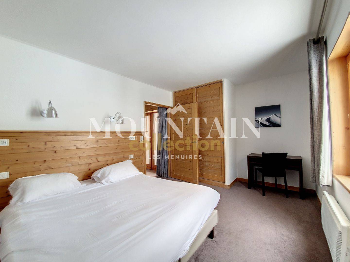 APPARTEMENT 2 PIECES + COIN MONTAGNE 43,72m² + SON EMPLACEMENT DE PARKING, Les Menuires, Quartier Les Bruyères