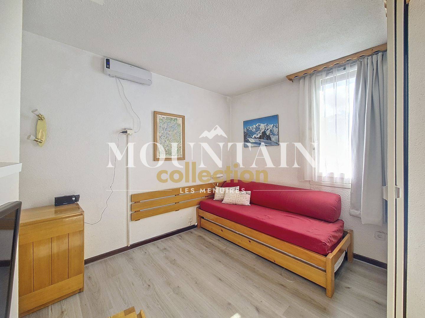 APPARTEMENT de 2 PIÈCES de 27,77 M2 + PARKING, LES MENUIRES, REBERTY 1850.