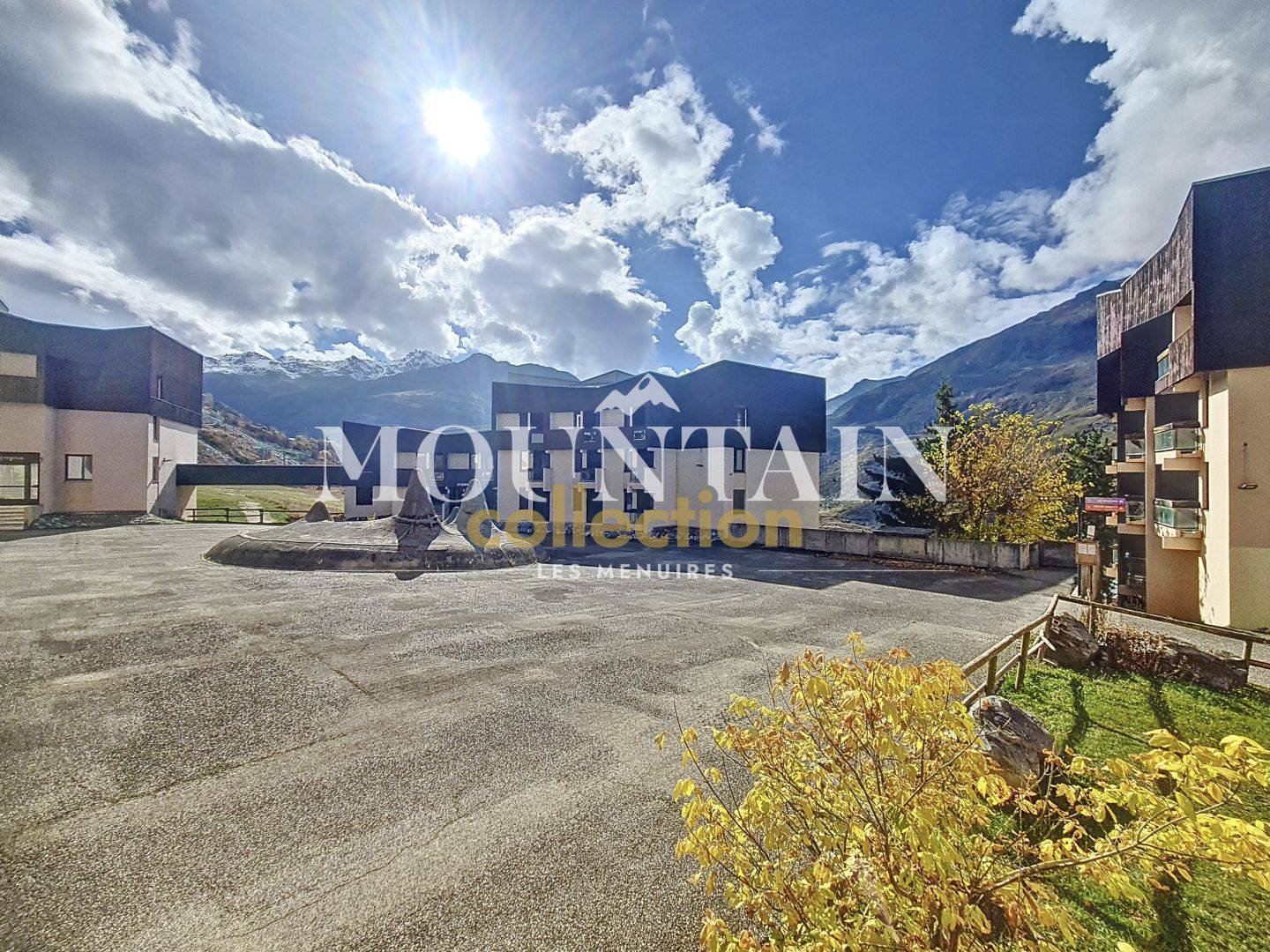 APPARTEMENT de 2 PIÈCES de 27,77 M2 + PARKING, LES MENUIRES, REBERTY 1850.