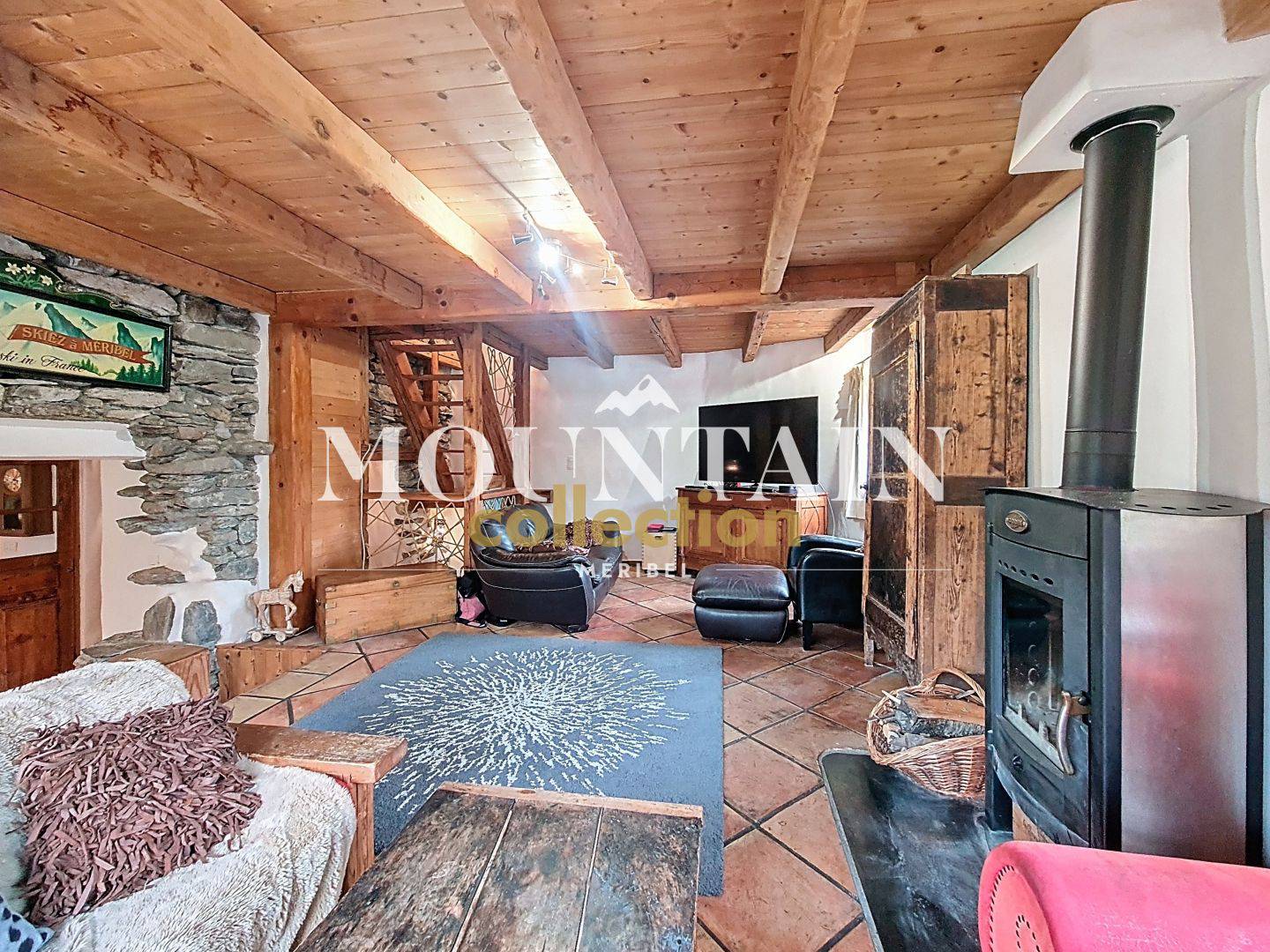 Chalet typique Savoyard, 8 pièces de 165m² , Méribel, Les Allues.