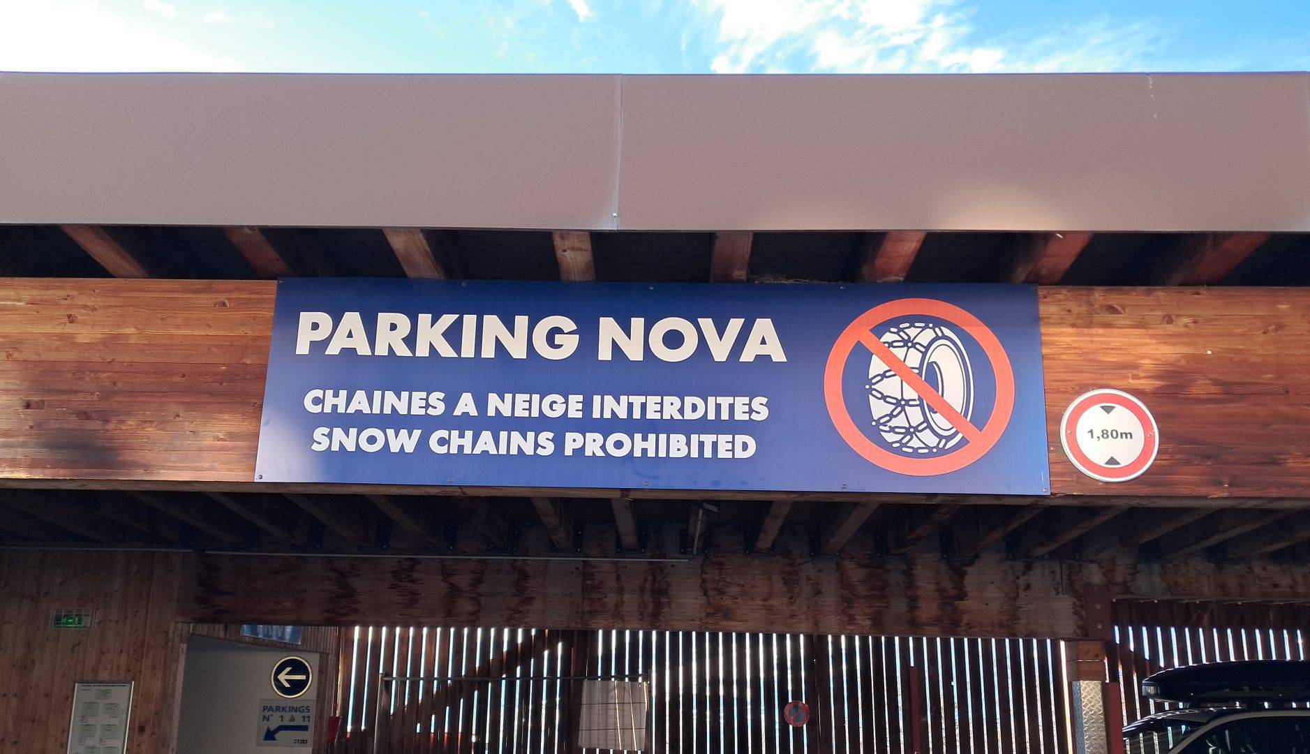 Place de parking Résidence LA NOVA - ARCS 1800